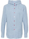 Camisa con capucha a cuadros vichy